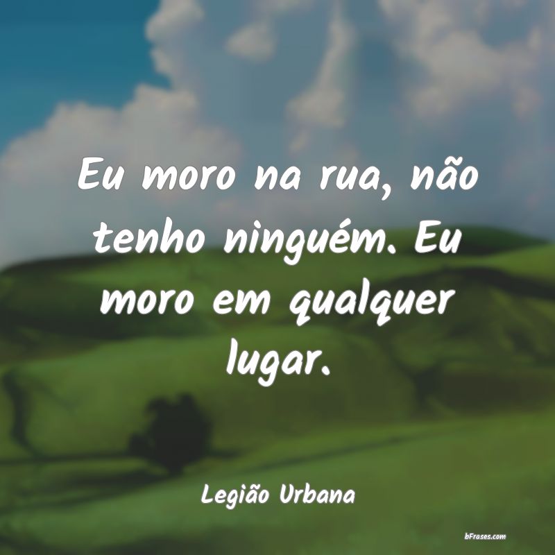 Frases de Legião Urbana