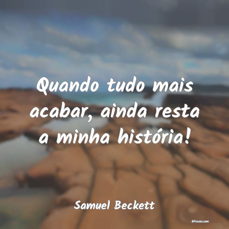 Frases de Samuel Beckett