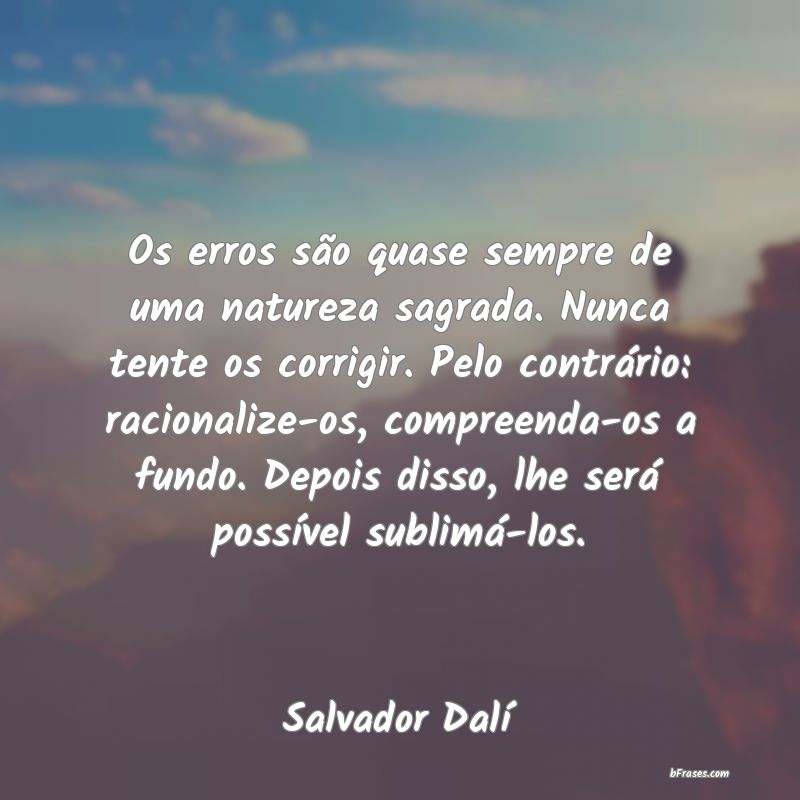 Frases de Salvador Dalí