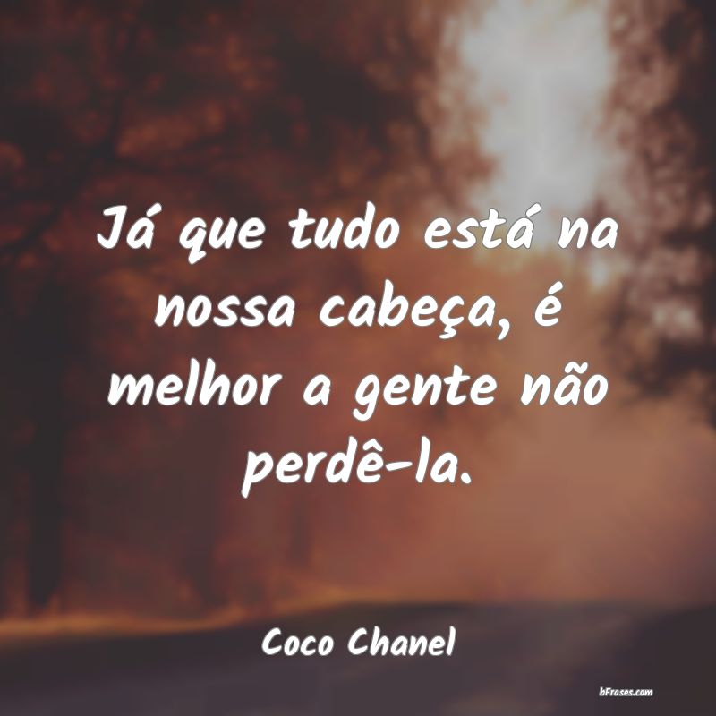 Frases de Coco Chanel