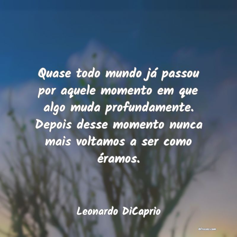 Frases de Leonardo DiCaprio