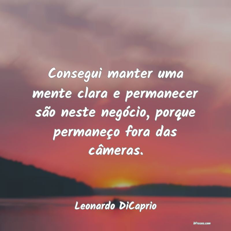 Frases de Leonardo DiCaprio