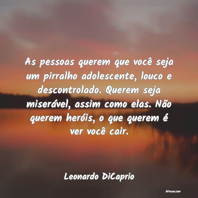 Frases de Leonardo DiCaprio
