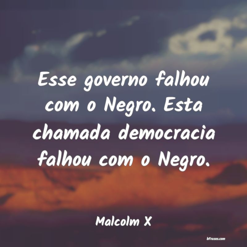 Frases de Malcolm X