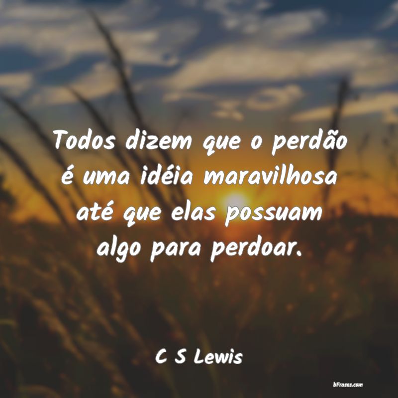Frases de C S Lewis