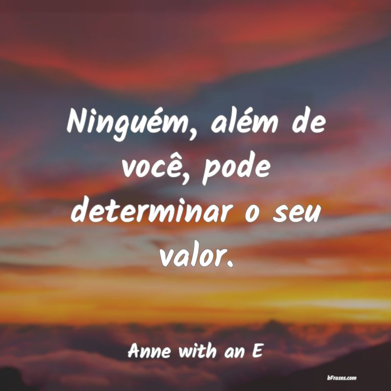 Frases de Anne with an E