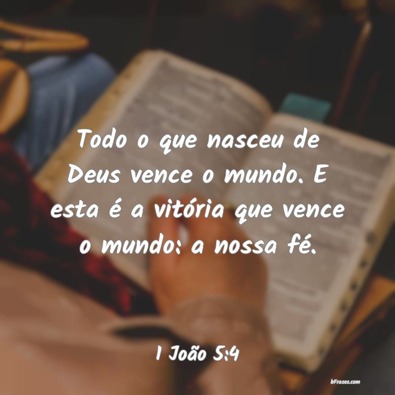 Frases de 1 João 5:4