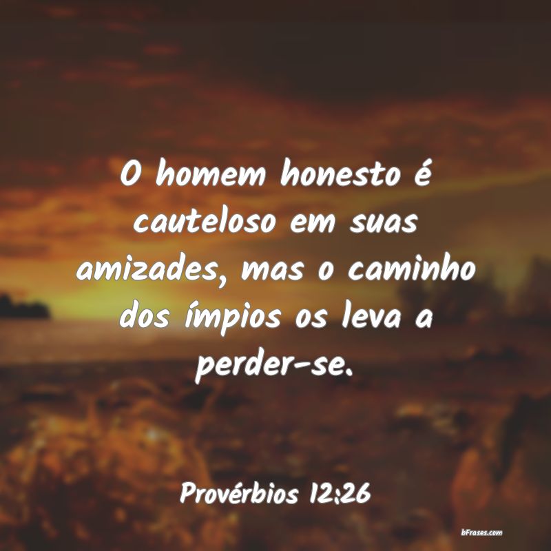 Frases de Provérbios 12:26