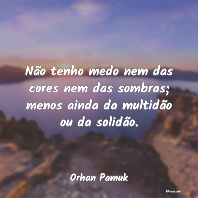 Frases de Orhan Pamuk