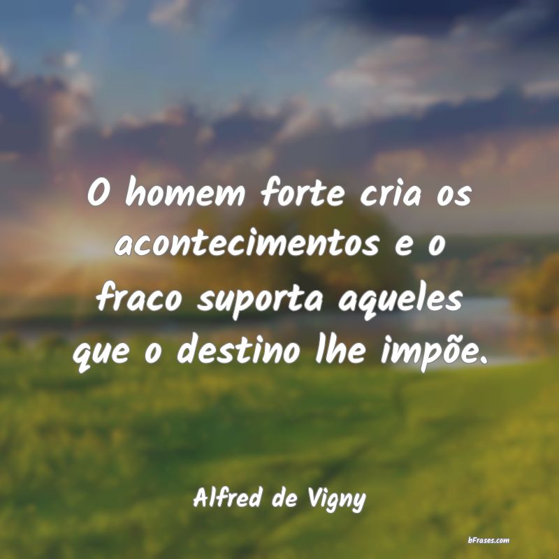 Frases de Alfred de Vigny