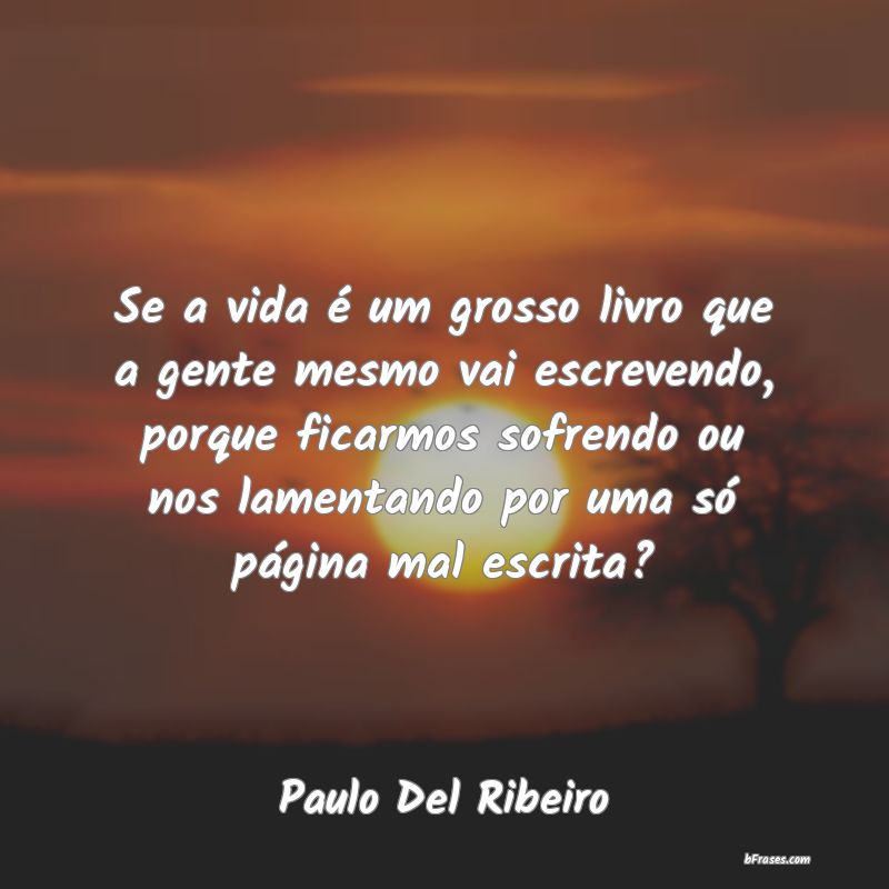 Frases de Paulo Del Ribeiro