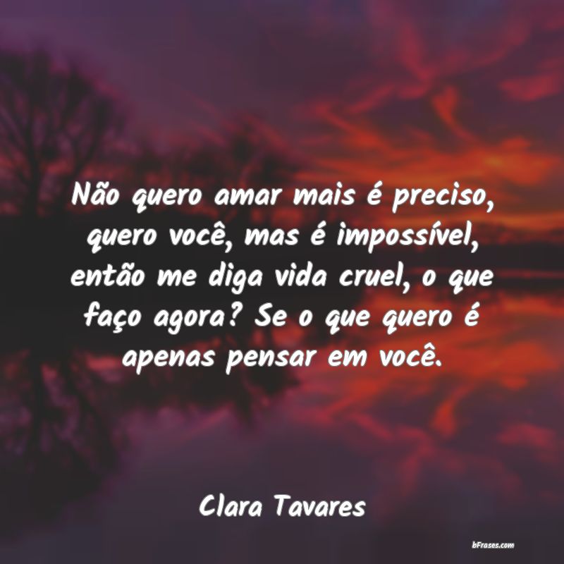 Frases de Clara Tavares