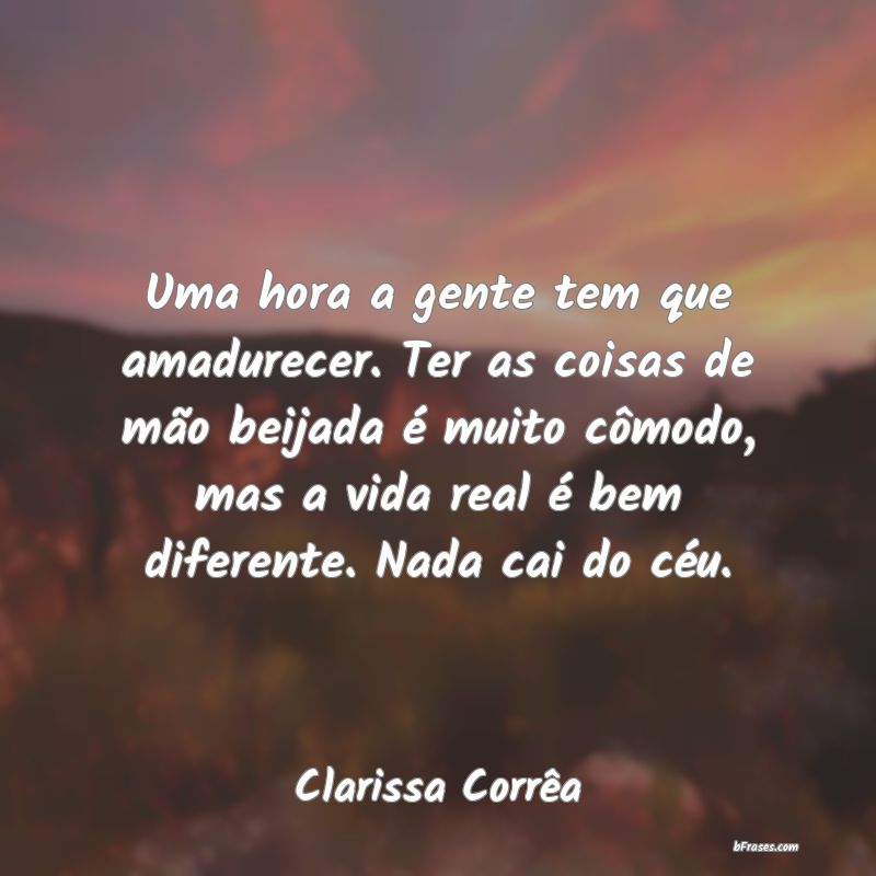 Frases de Clarissa Corrêa