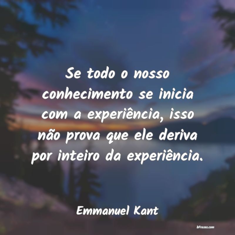 Frases de Emmanuel Kant