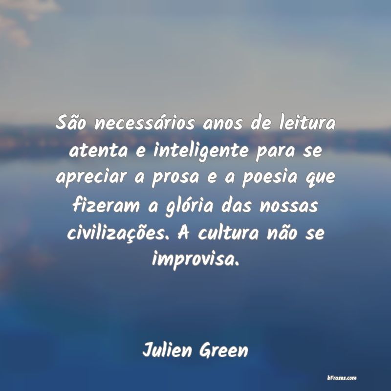Frases de Julien Green