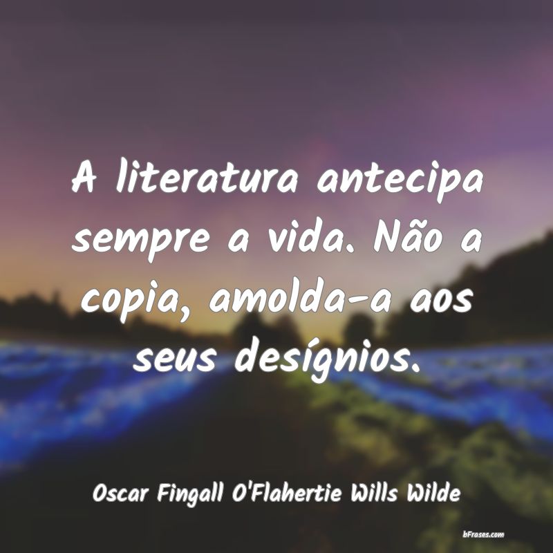 Frases de Oscar Fingall O'Flahertie Wills Wilde