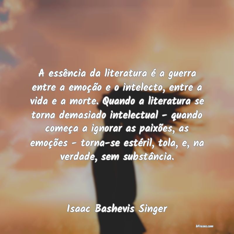 Frases de Isaac Bashevis Singer