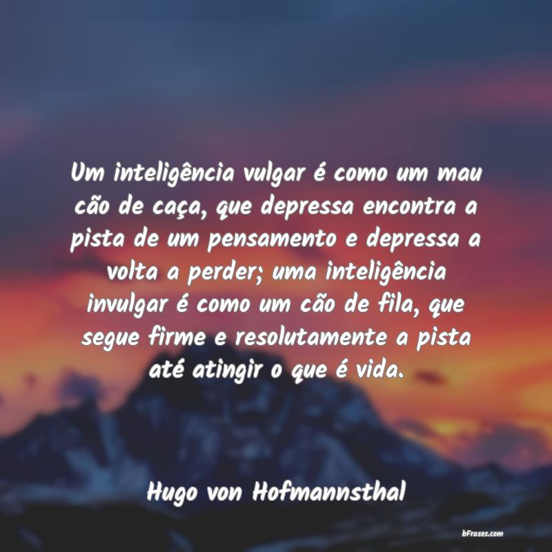 Frases de Hugo von Hofmannsthal
