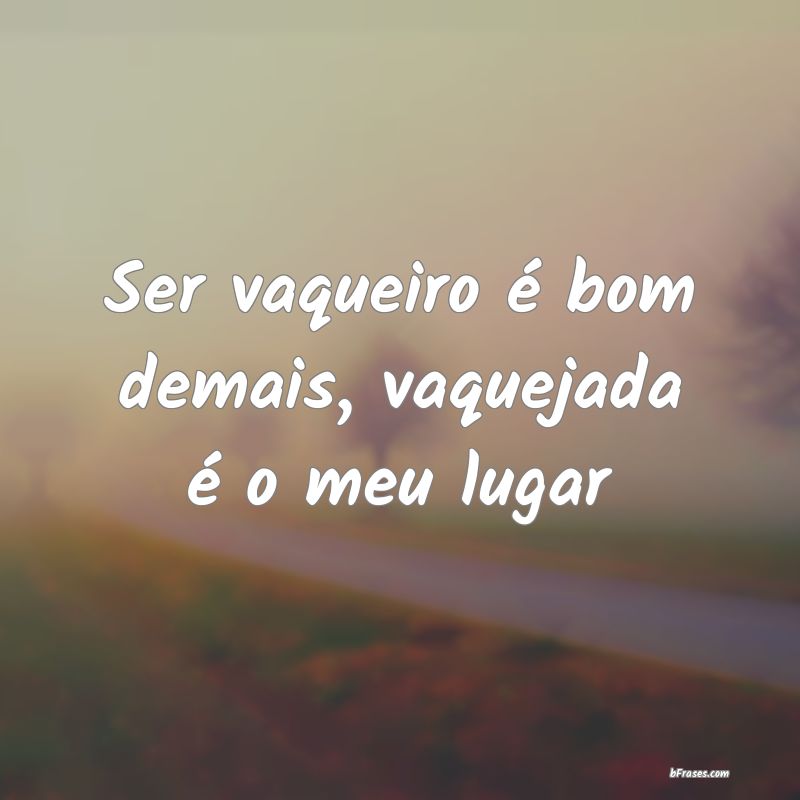 Frases de Vaqueiro