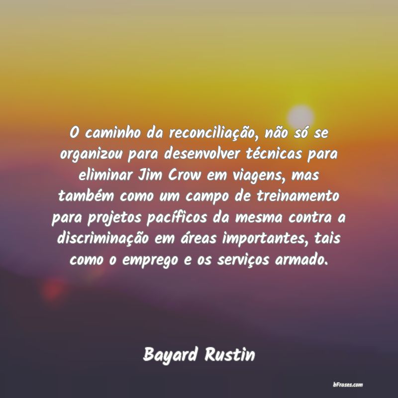 Frases de Bayard Rustin