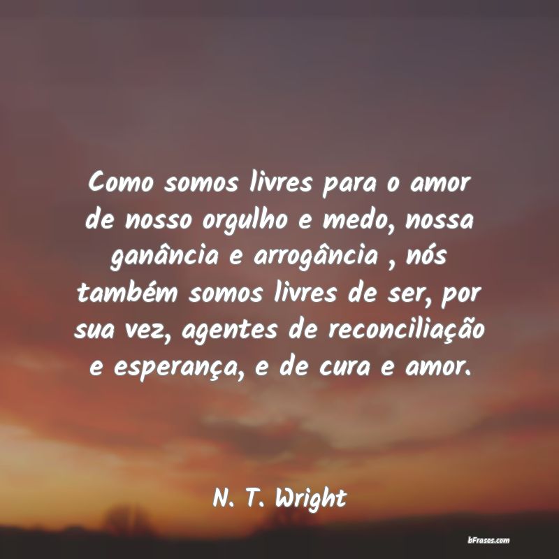Frases de N. T. Wright