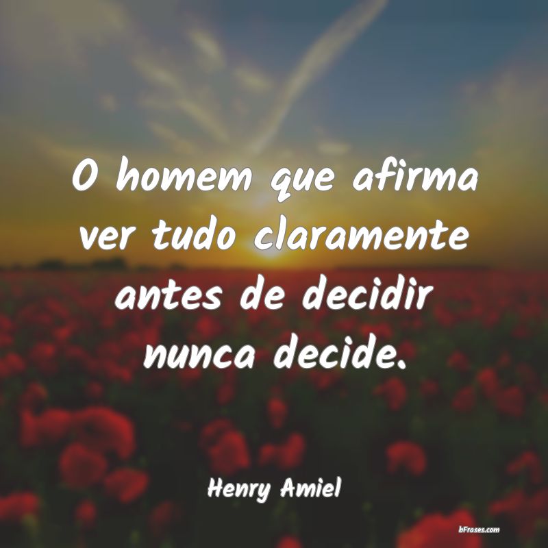 Frases de Henry Amiel