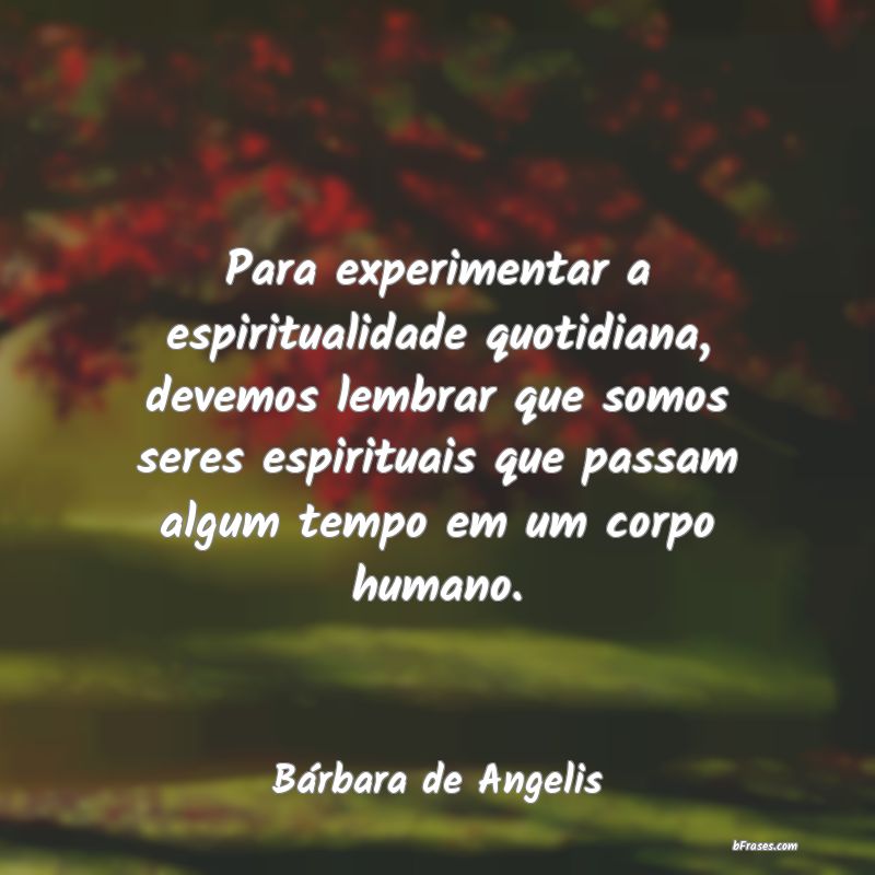 Frases de Bárbara de Angelis