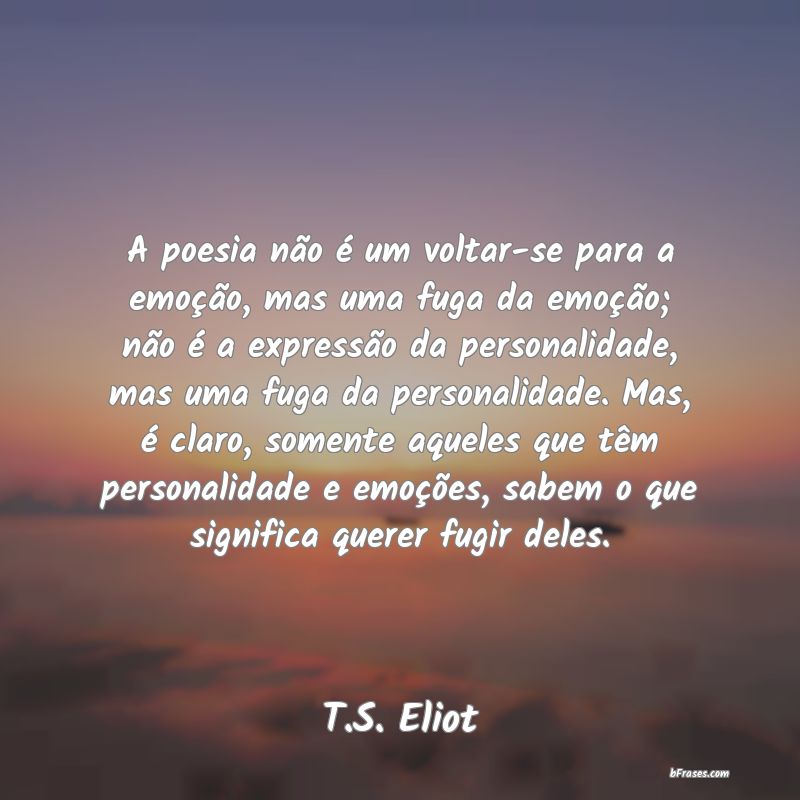 Frases de T.S. Eliot