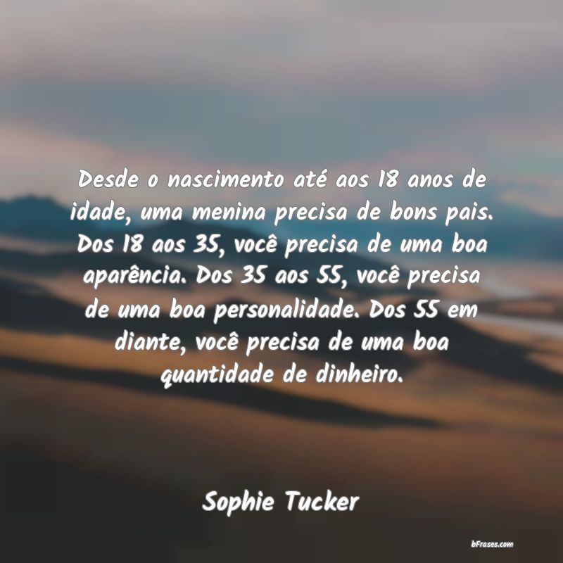 Frases de Sophie Tucker