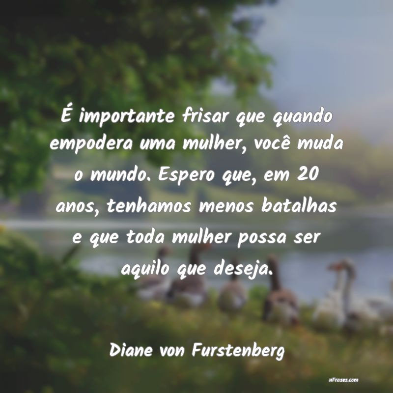 Frases de Diane von Furstenberg