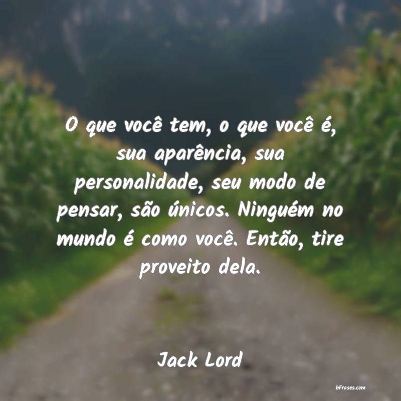 Frases de Jack Lord