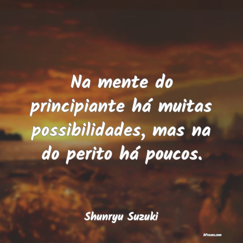Frases de Shunryu Suzuki