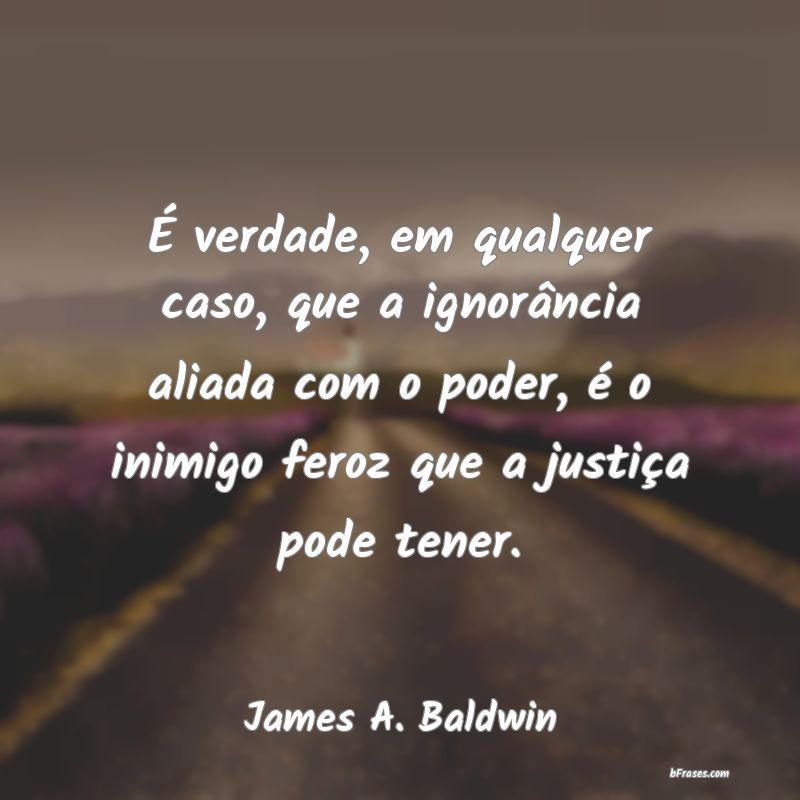 Frases de James A. Baldwin