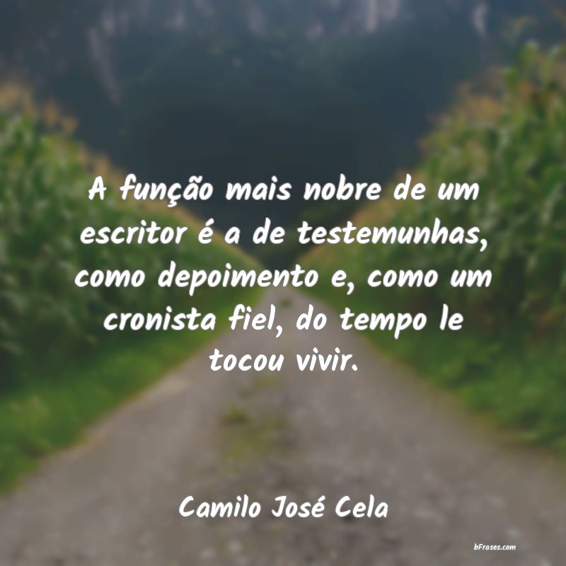 Frases de Camilo José Cela