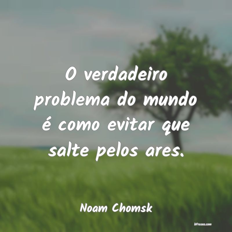 Frases de Noam Chomsk