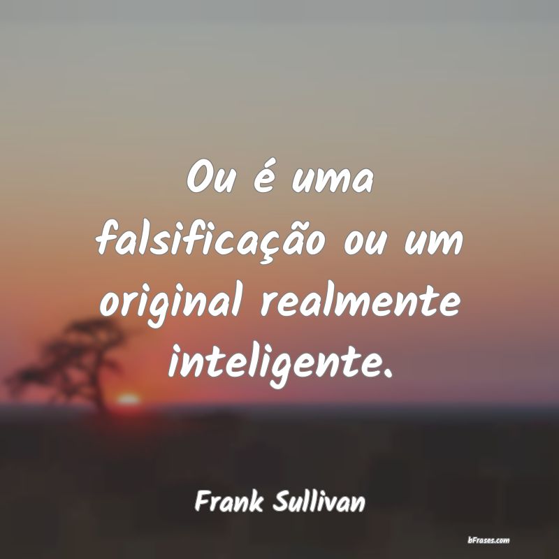 Frases de Frank Sullivan
