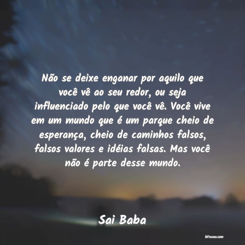 Frases de Sai Baba