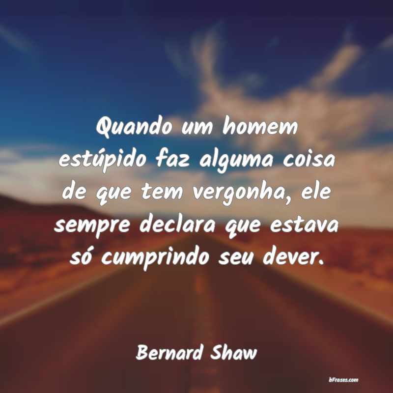 Frases de Bernard Shaw