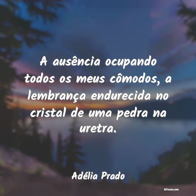 Frases de Adélia Prado