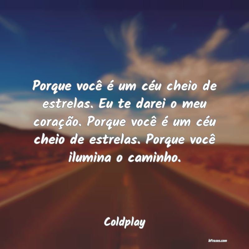 Frases de Coldplay