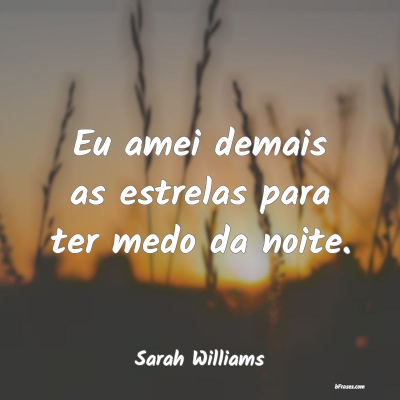 Frases de Sarah Williams