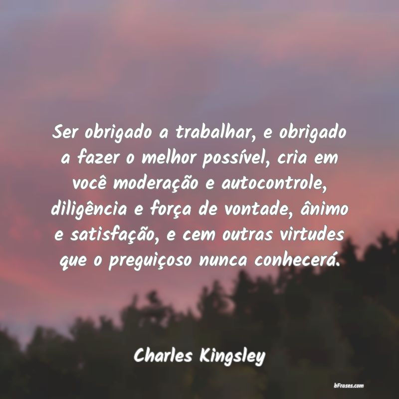 Frases de Charles Kingsley