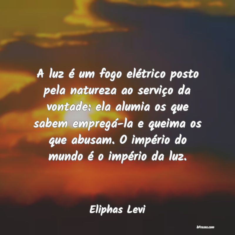 Frases de Eliphas Levi