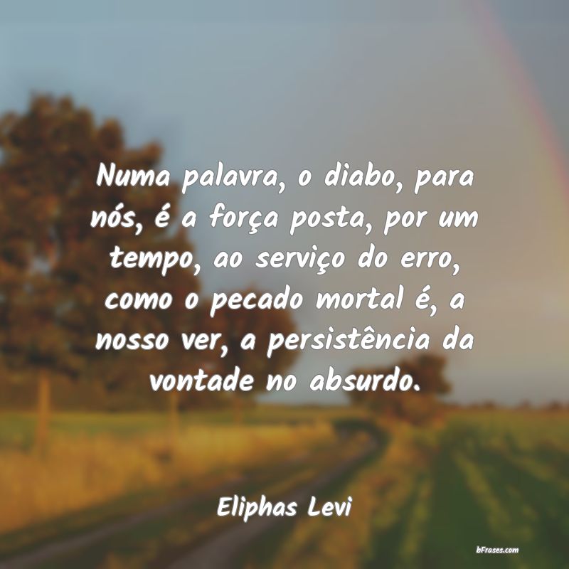 Frases de Eliphas Levi