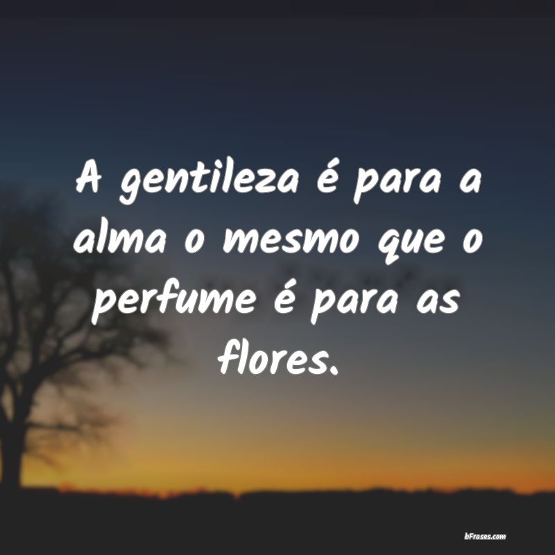 Frases de Gentileza