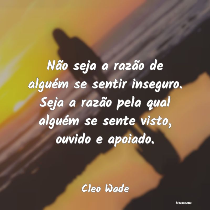 Frases de Cleo Wade
