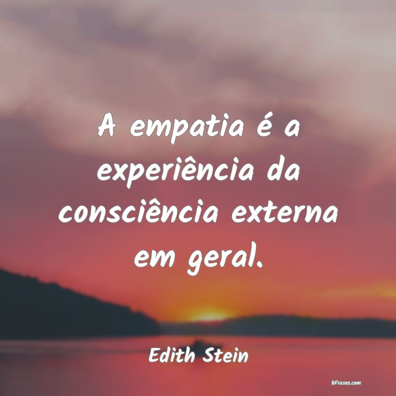 Frases de Edith Stein