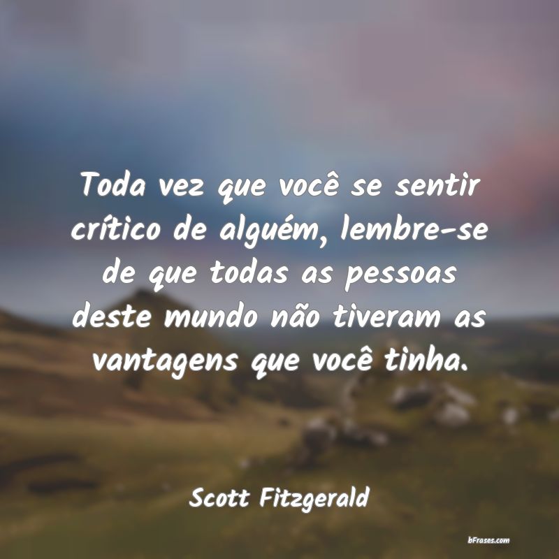 Frases de Scott Fitzgerald