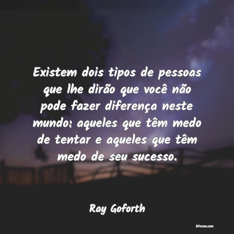Frases de Ray Goforth