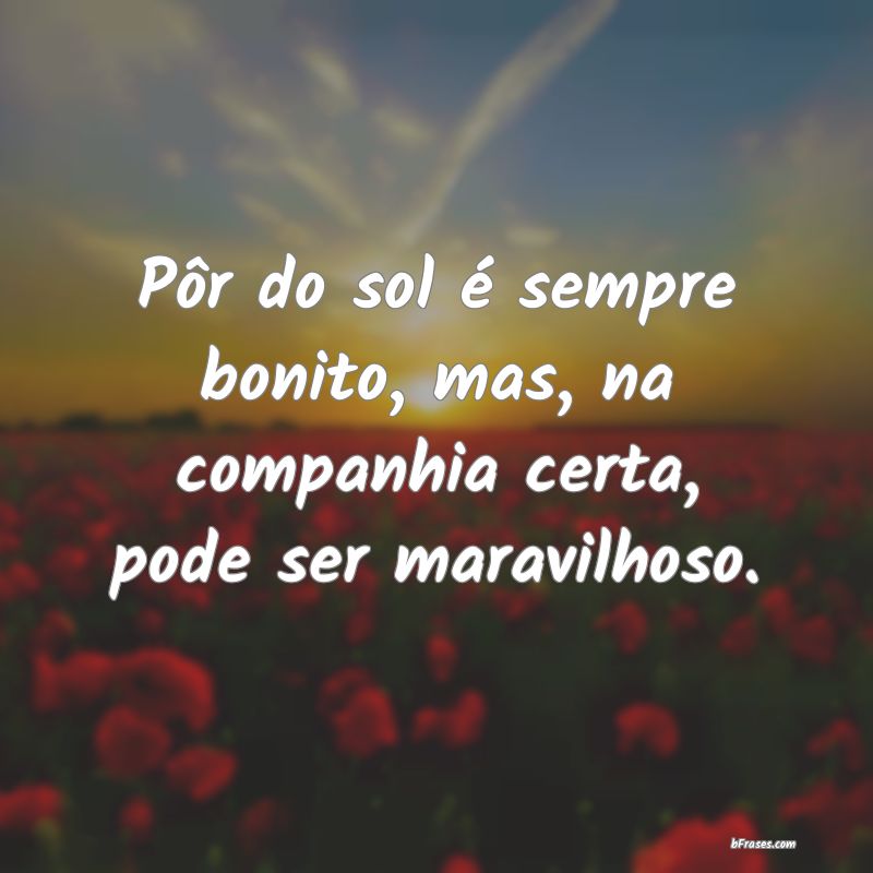 Frases de Entardecer